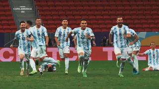 Copa América 2021: la burla que nadie vio de Otamendi a Borja en la tanda de penales | VIDEO