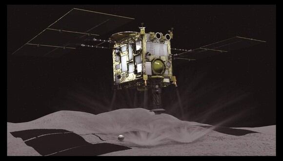 La sonda Hayabusa2 fue lanzada a fines del año 2014.&nbsp; (Foto: Efe)