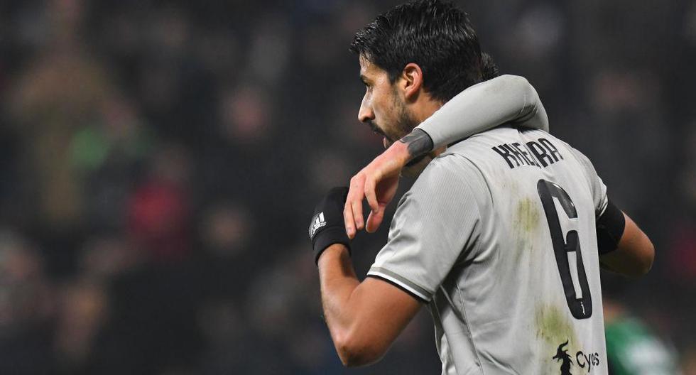 La Juventus indica que el alemán Sami Khedira estará cerca de un mes de baja. | Foto: Getty