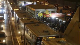 Caos en el Metropolitano por mala programación de buses