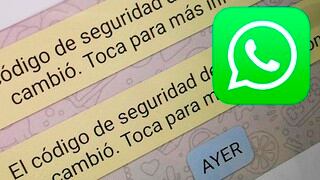 WhatsApp: ¿Qué significa "el código de seguridad cambió" en tus conversaciones?