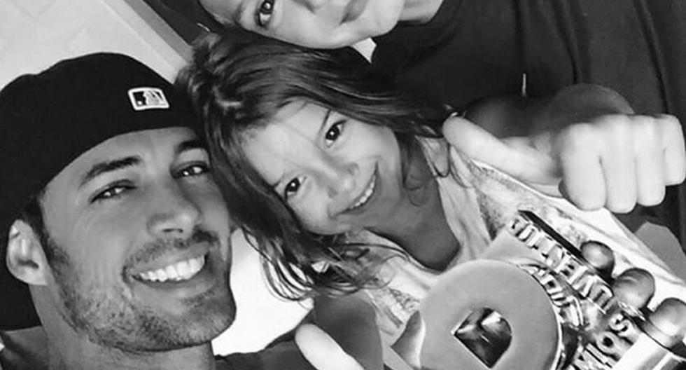 William Levy recibió la visita de sus hijos Tophy y Kailey y de Elizabeth Gutiérrez. (Foto: Instagram)