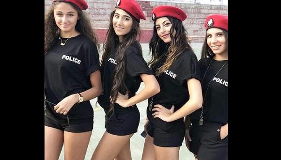 Pueblo del Líbano obliga a mujeres policías a utilizar shorts para "impulsar el turismo". (Foto: Twitter)