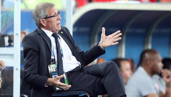 Óscar Washington Tabárez, entrenador de Uruguay. (Foto: Reuters)