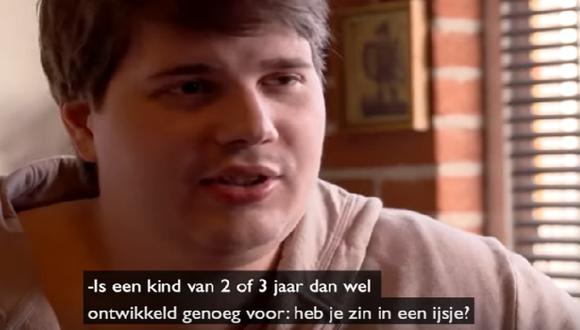 Nelson M. es el líder de un club de pedófilos en Países Bajos. (Captura de video).