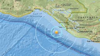 México: Sismo de magnitud 6 sacude costa de Chiapas