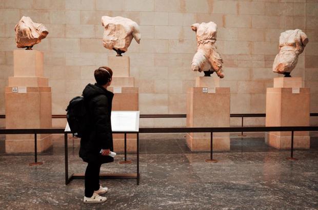 The Elgin Marbles are one of the treasures of the British Museum.  (GETTY IMAGES)
