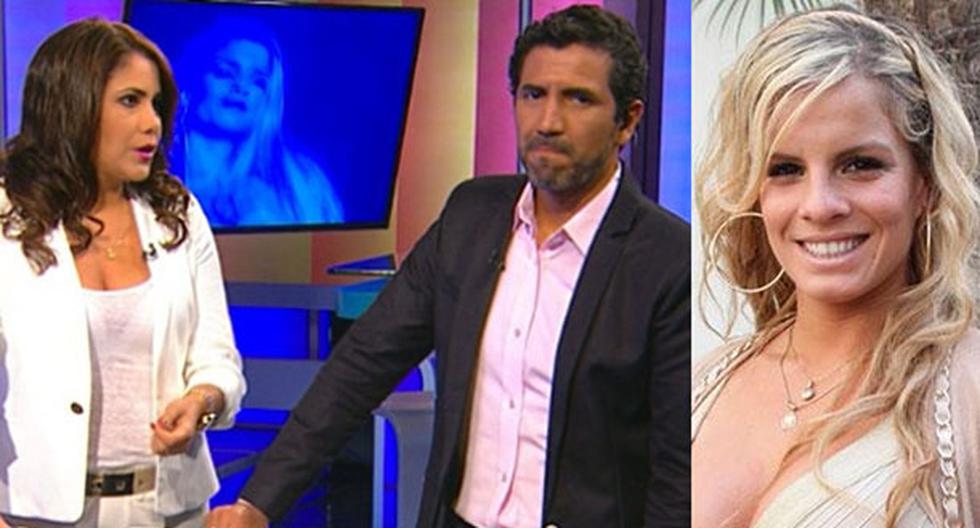 Andrea Llosa criticó encuentro de Alejandra Baigorria con Mario Hart. (Foto: Captura ATV/ Difusión)