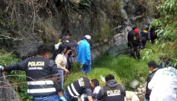 Huancavelica: hallan cuerpo sin vida de policía reportado como desaparecido