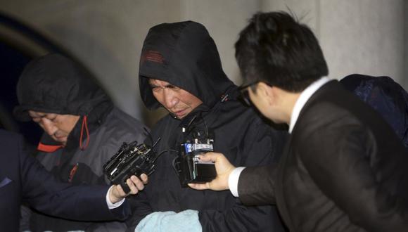 Lee Joon-seok cuando fue detenido. (Foto: Reuters)