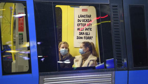 Suecia encadena tres semanas con contagios de coronavirus al alza y se dirige a la tercera ola de la pandemia. (Jessica Gow / TT News Agency / AFP).