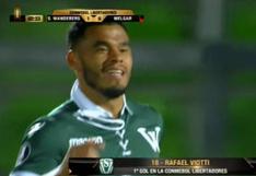 El error defensivo de Melgar para el primer gol de Santiago Wanderers