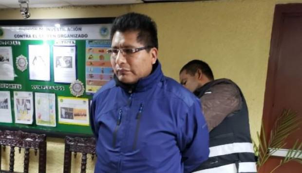 El domingo 25, Walter Aduviri fue detenido en Lima luego de estar prófugo por casi 20 días. (Foto: PNP)