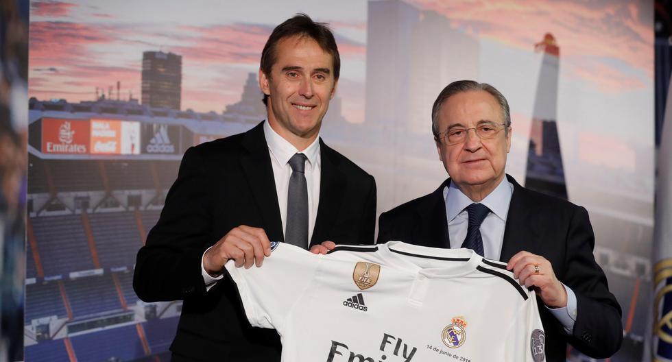 Julen Lopetegui fue presentado hoy como nuevo entrenador del Real Madrid | Foto: EFE