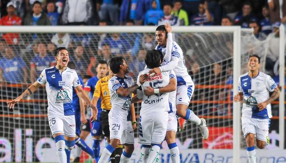 Pachuca venció por 3-1 al líder Cruz Azul | Foto: AFP