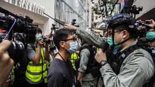 Hong Kong: Disturbios en manifestación contra ley sobre himno chino 