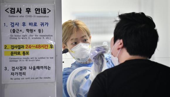 Corea del Sur tiene un total de 16.670 casos de coronavirus, incluyendo 309 decesos. (Foto: Jung Yeon-je / AFP).