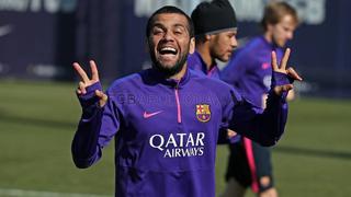 Barcelona practicó entre risas previo al duelo de Copa del Rey