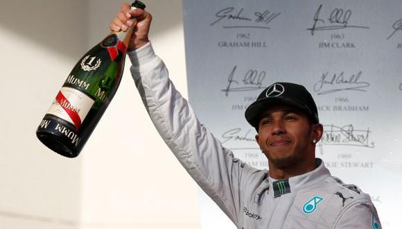 F1: Lewis Hamilton celebró en el Gran Premio de Estados Unidos