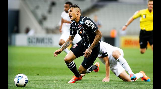 Paolo Guerrero alcanzó los 40 goles con Corinthians en Brasil - 1