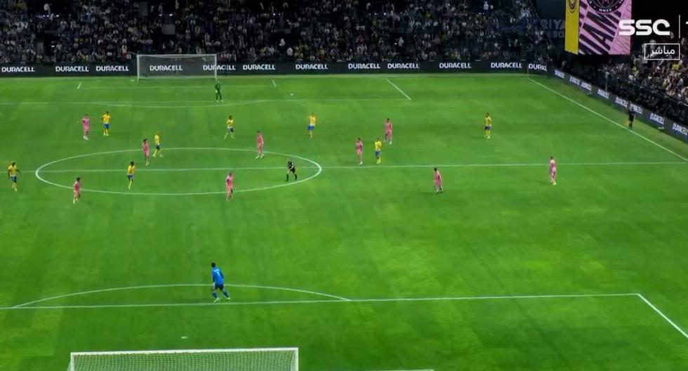Con un gol espectacular, Laporte inició la goleada de Al Nassr ante Inter Miami en Arabia.