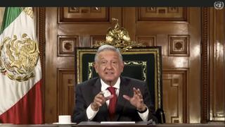 AMLO defiende su “cuarta transformación” de México frente a la ONU