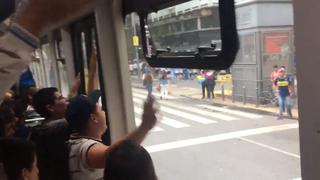 River vs. Boca: la euforia de los hinchas 'xeneizes' en un bus rumbo a la Bombonera | VIDEO