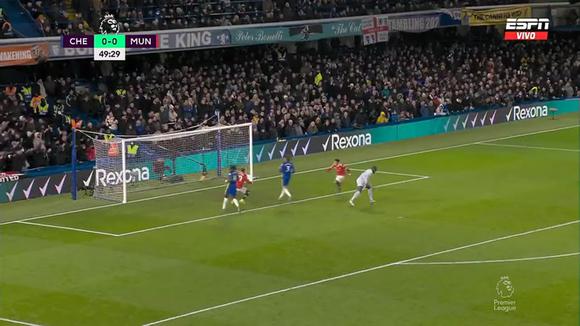 Con error de Jorginho: Sancho marcó el 1-0 del Manchester United sobre el Chelsea por la Premier League. (VIDEO: ESPN)
