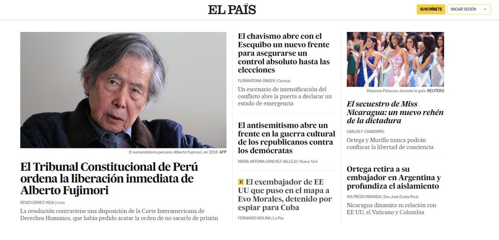 El País de España. (Foto: El País)