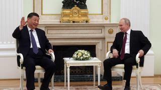 Xi Jinping y Putin empiezan su reunión informal con plan de paz chino en la mesa