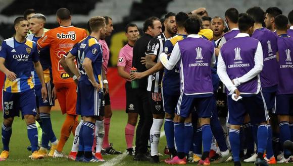 Boca Juniors fue eliminado de la Copa Libertadores por Atlético Mineiro con intervención polémica del VAR. (Foto: Agencias)