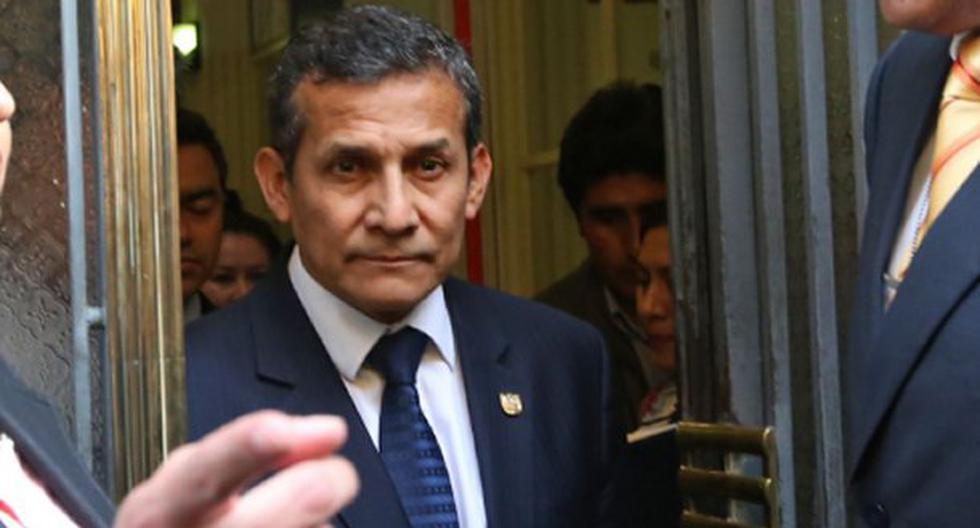 Ollanta Humala Tasso acudió esta mañana a la Segunda Fiscalía Anticorrupción, que investiga las presuntas irregularidades en licitación del Gasoducto del Sur a la empresa Odebrecht. (Foto: Andina)