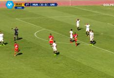 Universitario vs Sport Huancayo: espectacular gol de Víctor Peña abre el marcador