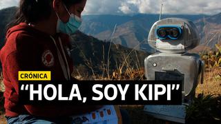 Kipi, la robot creada en el Vraem que habla en quechua con escolares de Huancavelica