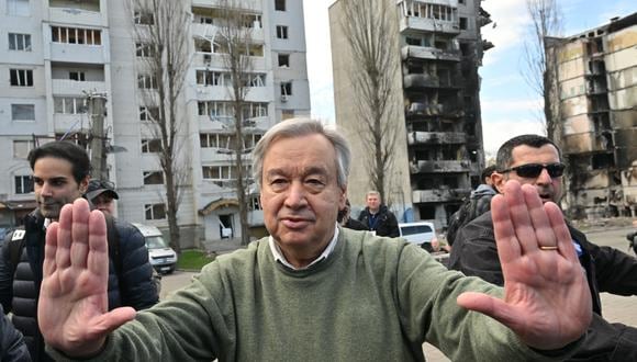 Antonio Guterres, secretario general de la ONU. (Sergei SUPINSKY / AFP)