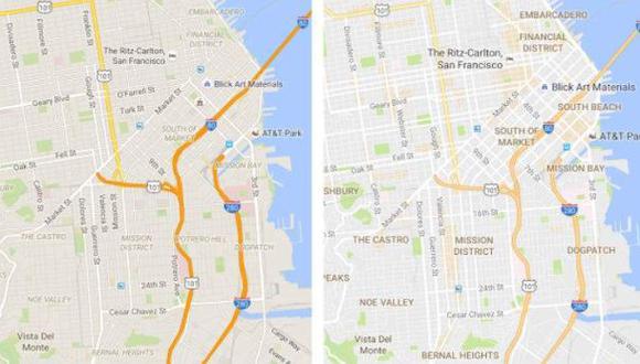 Google Maps: Así se ve el nuevo diseño del servicio de mapas