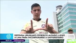 Federico Alonso: “La ‘U’ es el desafío más importante en mi carrera”