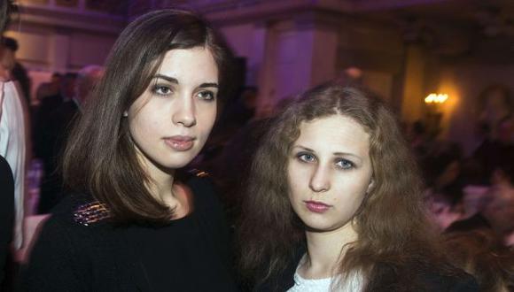 Dos integrantes de Pussy Riot fueron detenidas en Sochi