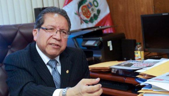 Pablo Sánchez fue fiscal de la Nación entre 2015-18 y por uno meses en la primera mitad del 2022 (Foto: Andina)