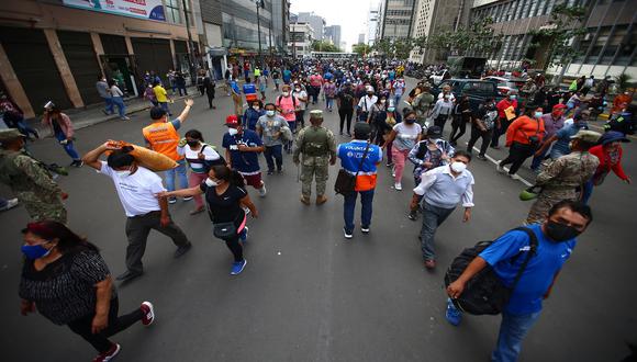 Lima Metropolitana y Callao pasan desde el 26 de julio al nivel de alerta sanitaria moderado | Foto: Hugo Curotto / Archivo El Comercio