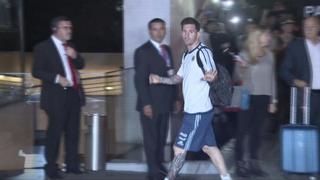 Argentina llegó a Chile y así fue recibida por hinchas [VIDEO]