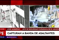 El Agustino: Capturan a banda de asaltantes