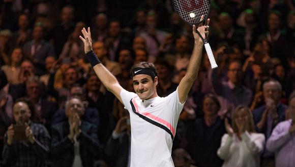 Roger Federer venció al búlgaro Grigor Dimitrov y se llevó el título del ATP de Rotterdam. (Foto: Reuters)