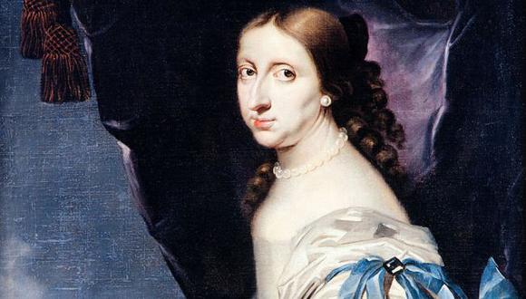 Cristina de Suecia fue una transgresora y protagonizó varios escándalos en su vida. Aquí aparece retratada por Abraham Wuchters (1610-1682) (Foto: GETTY IMAGES, vía BBC Mundo).