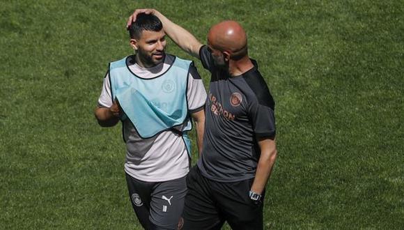 Nuevo elogio de Pep Guardiola a Sergio Agüero. (Foto: AP)