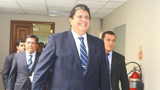 Ex presidente Alan García irá el miércoles a la megacomisión 
