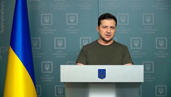 El presidente de Ucrania Volodymyr Zelensky. (AFP).