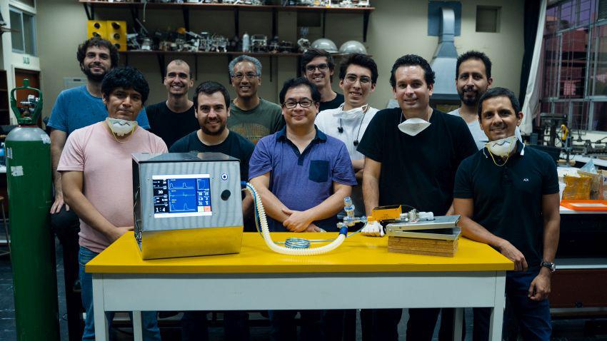 Parte del equipo que trabajó en este proyecto. (Foto: David Delgado)