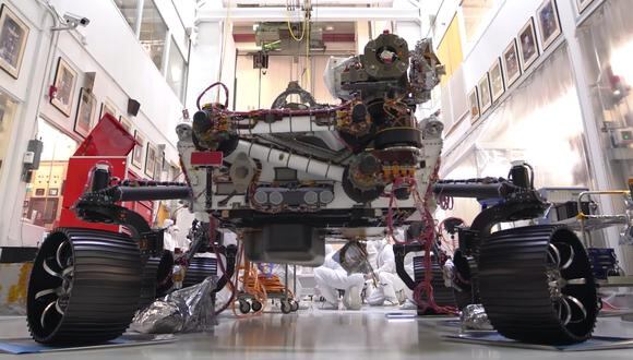 Rover Mars 2020. (Imagen: JPL/NASA)