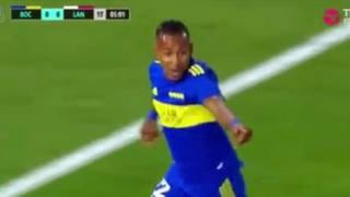 Boca Juniors vs. Lanús: Sebastián Villa anotó un golazo para el primer gol de los ‘xeneizes’ | VIDEO